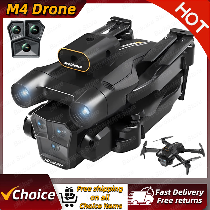 Drone E88Pro Rc 4K - طائرة بدون طيار M4 جديدة احترافية