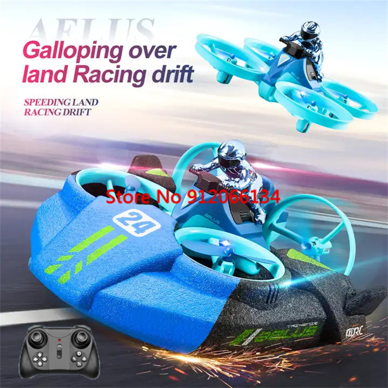 Drone Rc Game - طائرة سيارة قارب 3 في 1