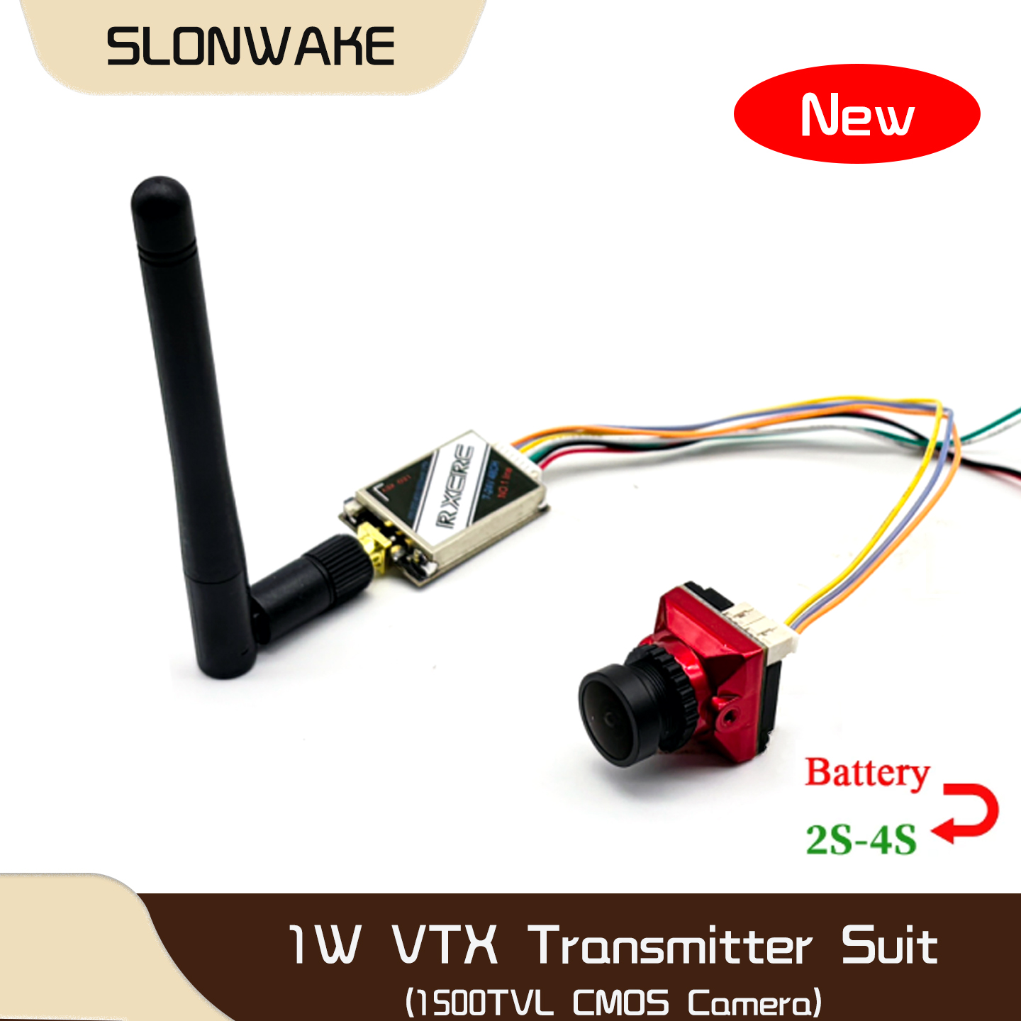 Drone Rc With Camera - جهاز إرسال فيديو SLONWAKE 5.8G 48CH