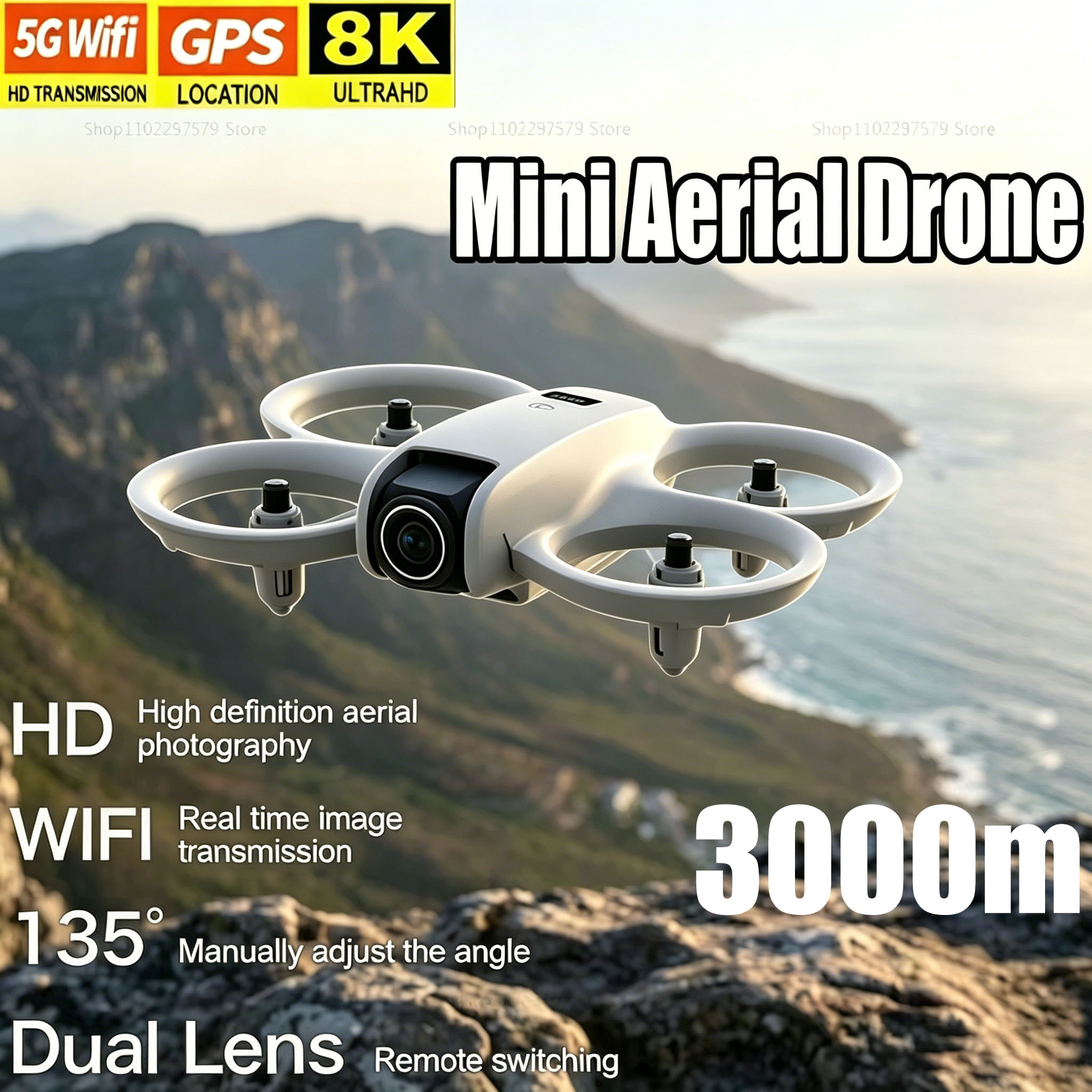 Drone Rc Ufo - طائرة بدون طيار صغيرة مع كاميرا