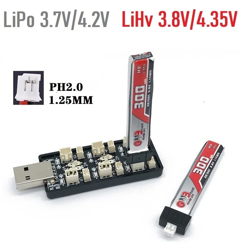 Drone Rc Ufo - 6CH USB 1S يبو/LiHv 3.7 فولت/4.2