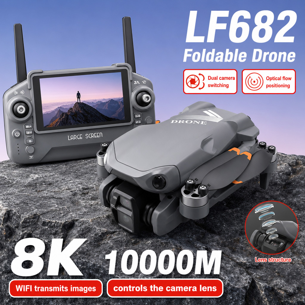 Drone Dji Rc 2 - طائرة بدون طيار LF682 للتصوير الجوي