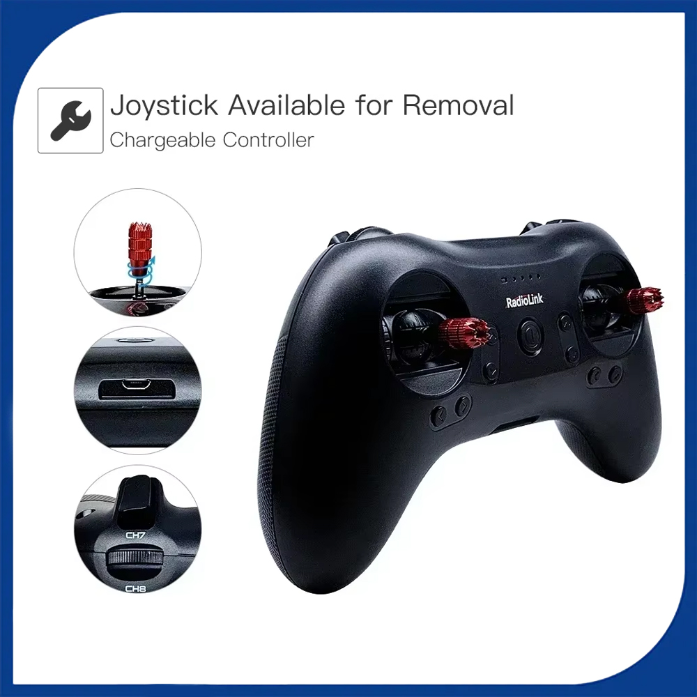 Drone Rc Game - جهاز إرسال Radiolink T8S بـ 8