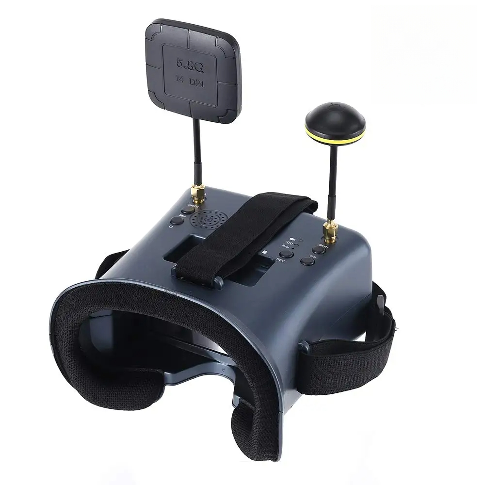 Fpv Goggles Headset - 5.8G 40CH 4.3 بوصة 800*480 سماعة