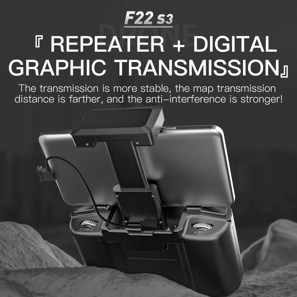 Drone F22 Rc - SJRC F22 S3 pro طوي أجهزة