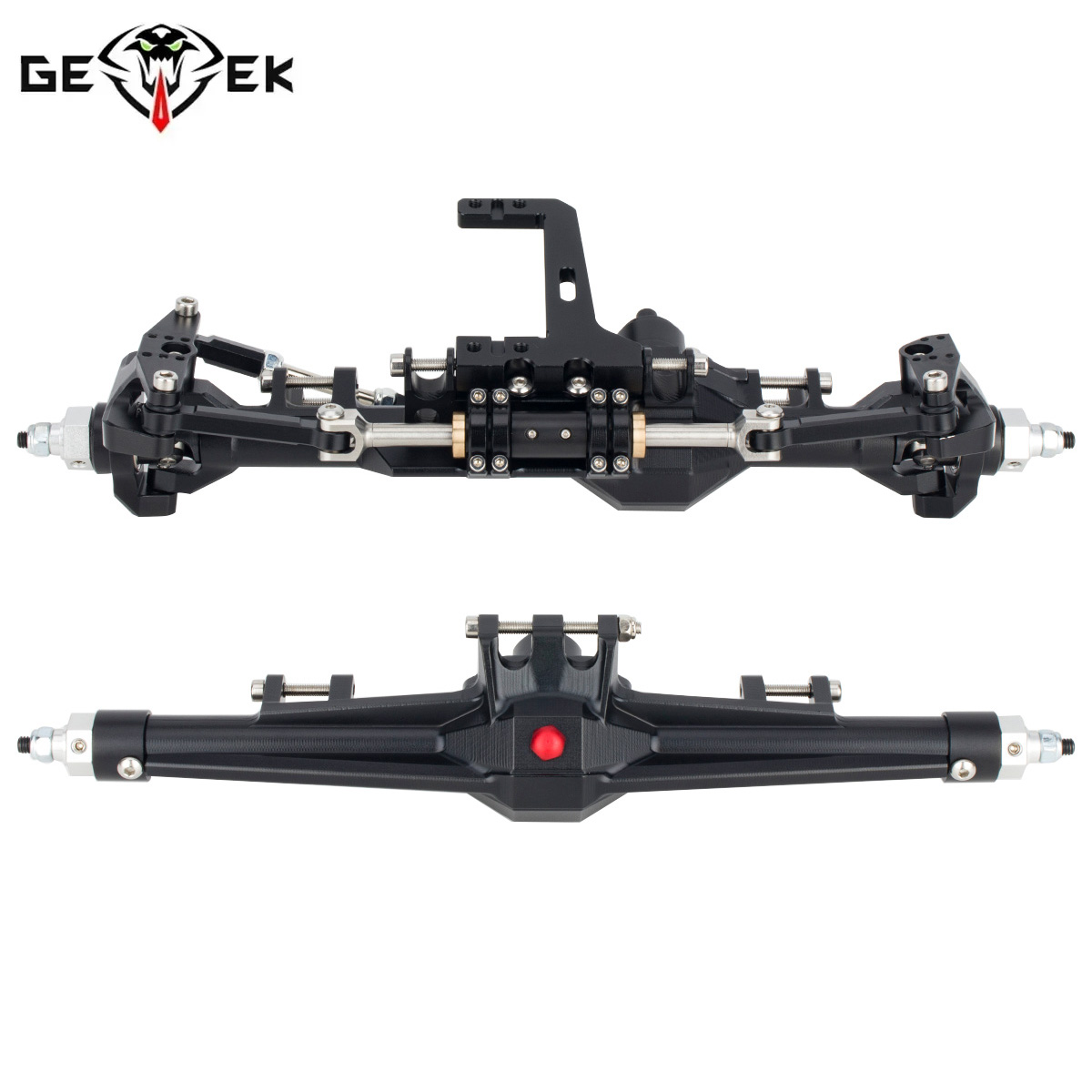 Rc Crawler Axle Parts - مجموعة المحور المستقيم الأمامي والخلفي من