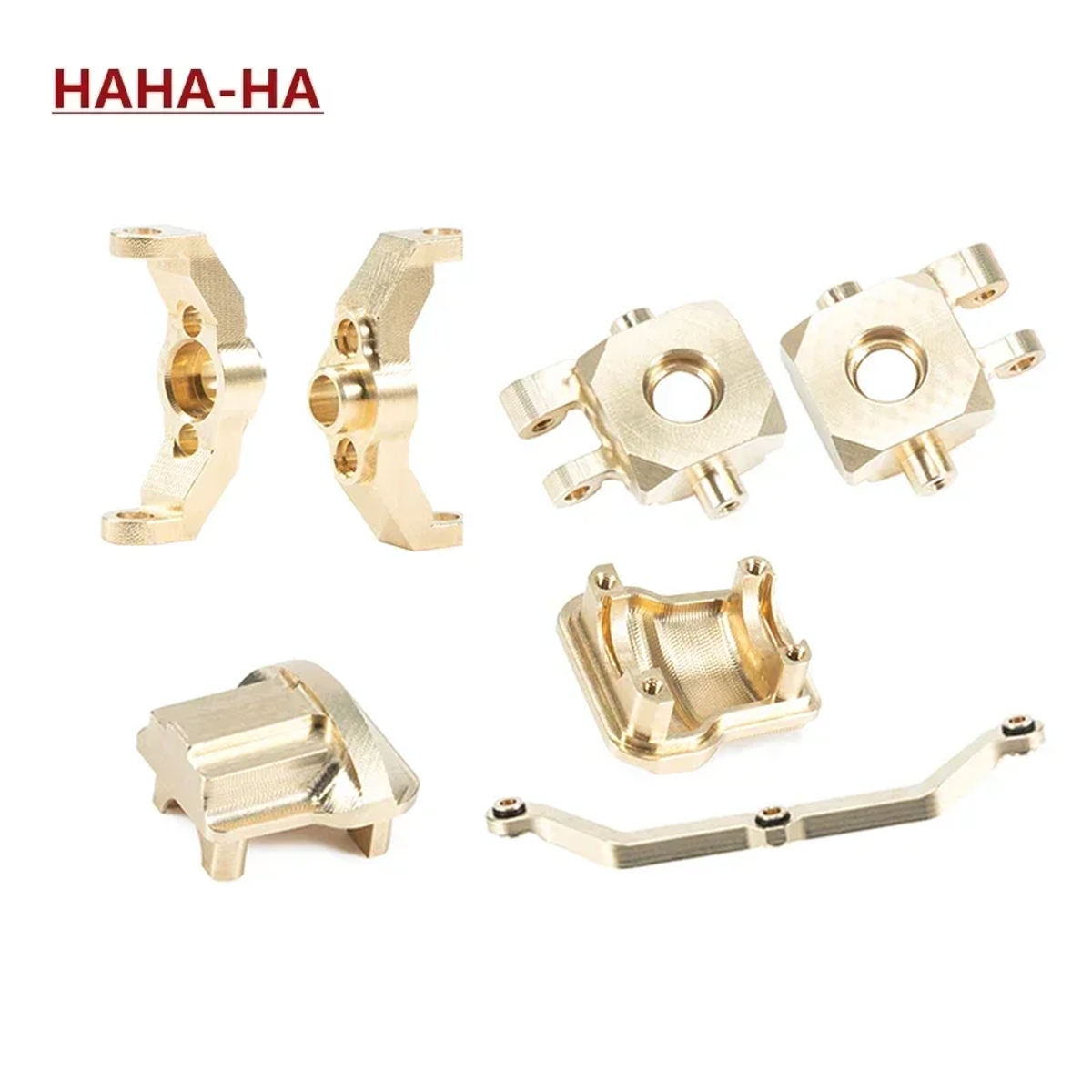 Rc Crawler Axle Parts - TRX4M النحاس الوزن التوجيه ربط كتل