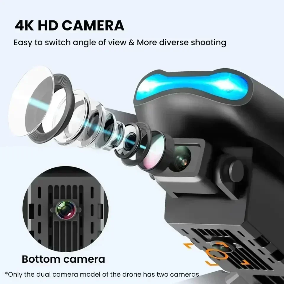 طائرة بدون طيار E99Pro RC جديد - مراجعة Drone E88Pro Rc 4K وسعره