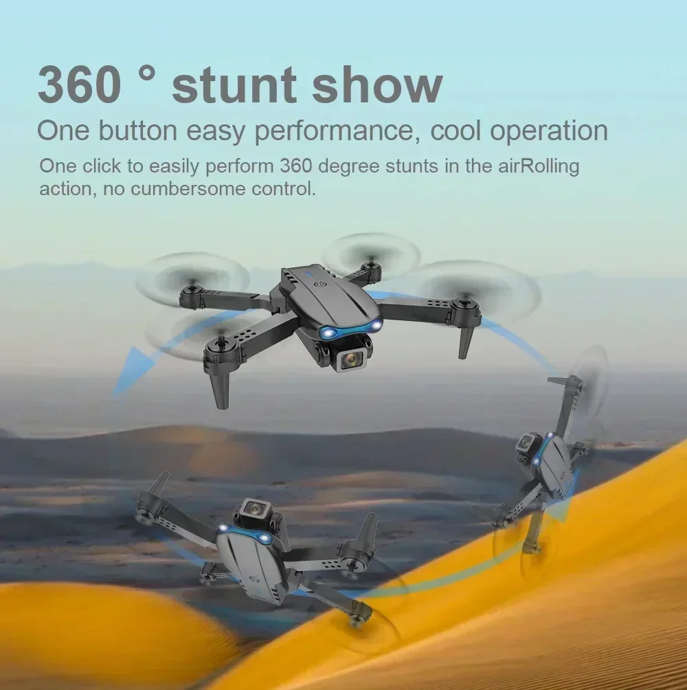 طائرة بدون طيار E99Pro RC جديد - مراجعة Drone E88Pro Rc 4K وسعره