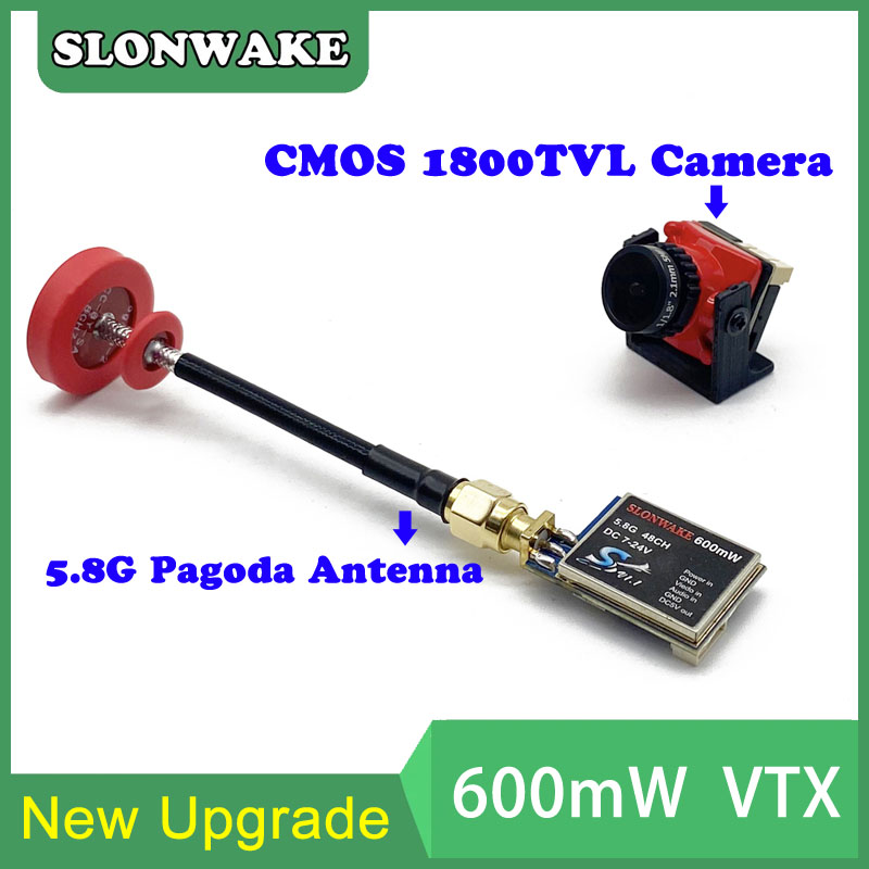 5.8G 48CH 600mW قابل للتعديل V - مراجعة Drone Rc With Camera وسعره