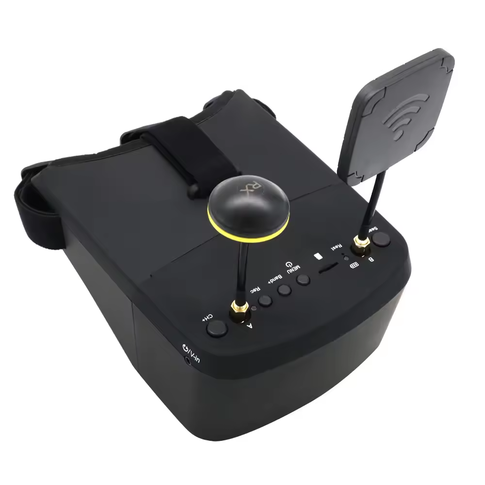 5.8G نظارات 40CH 5 بوصة 800*48 - مراجعة Fpv Goggles Headset وسعره