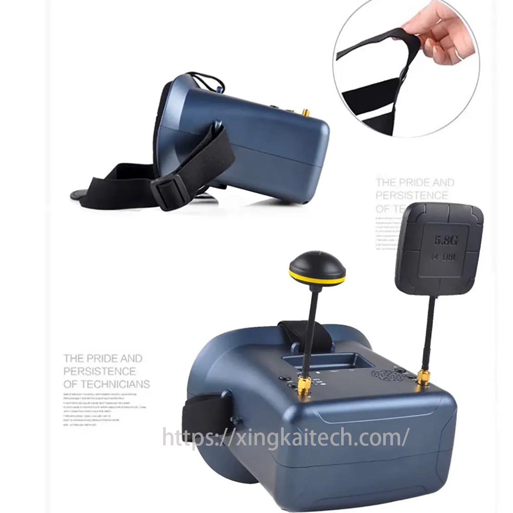 نظارات FPV للطائرات بدون طيار  - مراجعة Fpv Goggles Headset وسعره