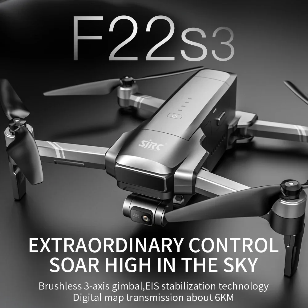 طائرة بدون طيار SJRC F22 S3 PR - مراجعة Drone F22 Rc وسعره