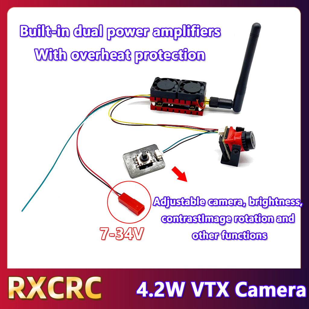 RXCRC 5.8G 48CH 4.2W عالية الط - مراجعة Drone Rc With Camera وسعره