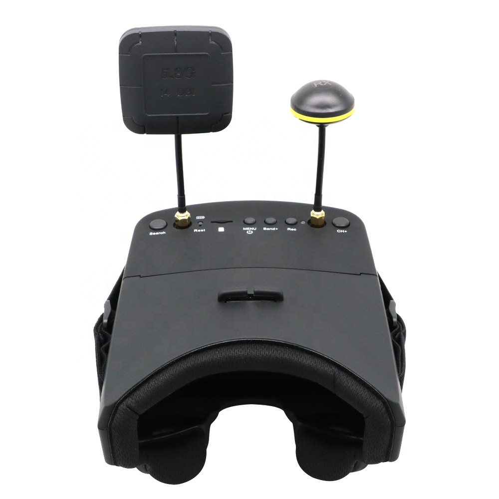 نظارات FPV طراز EV800D 5.8G 40 - مراجعة Fpv Goggles Headset وسعره
