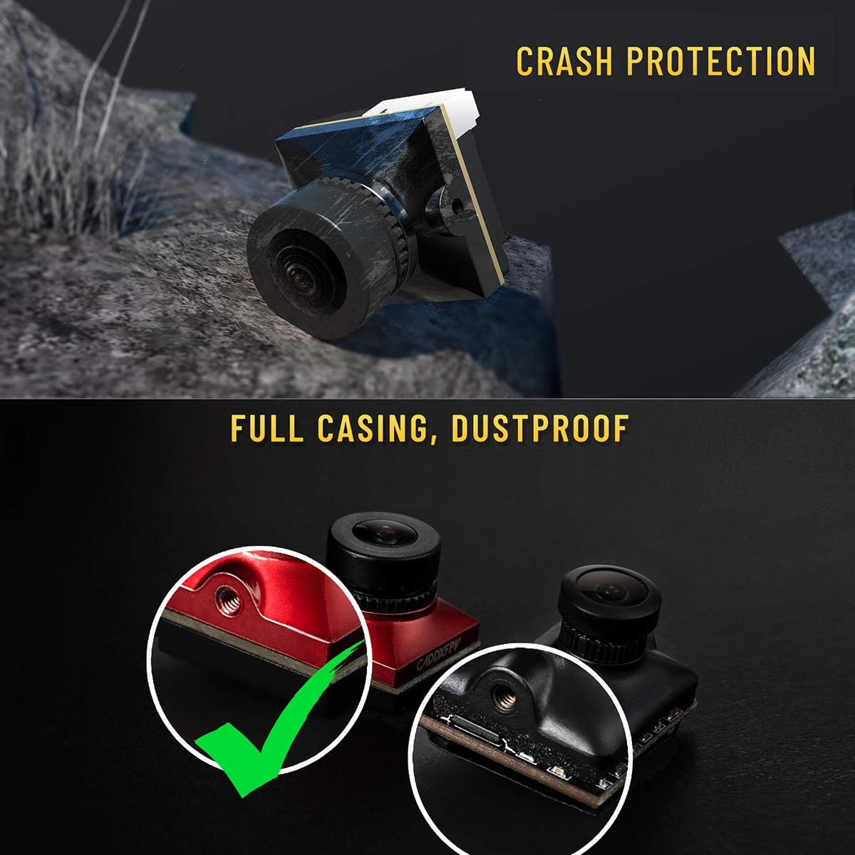 كاميرا CADDX Micro FPV Ratel 2 - مراجعة Drone Rc With Camera وسعره
