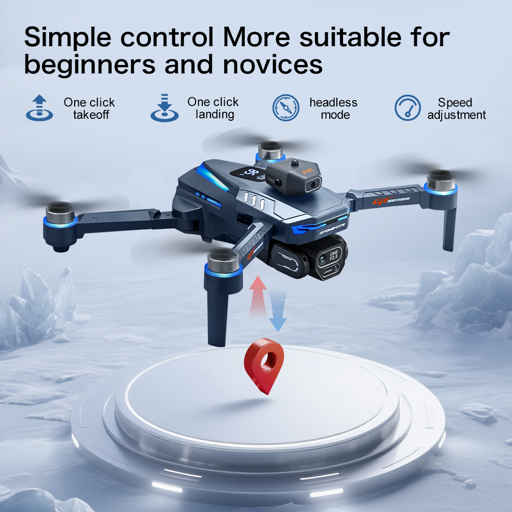 طائرة لينوفو GT8 بدون طيار احت - مراجعة Drone E88Pro Rc 4K وسعره
