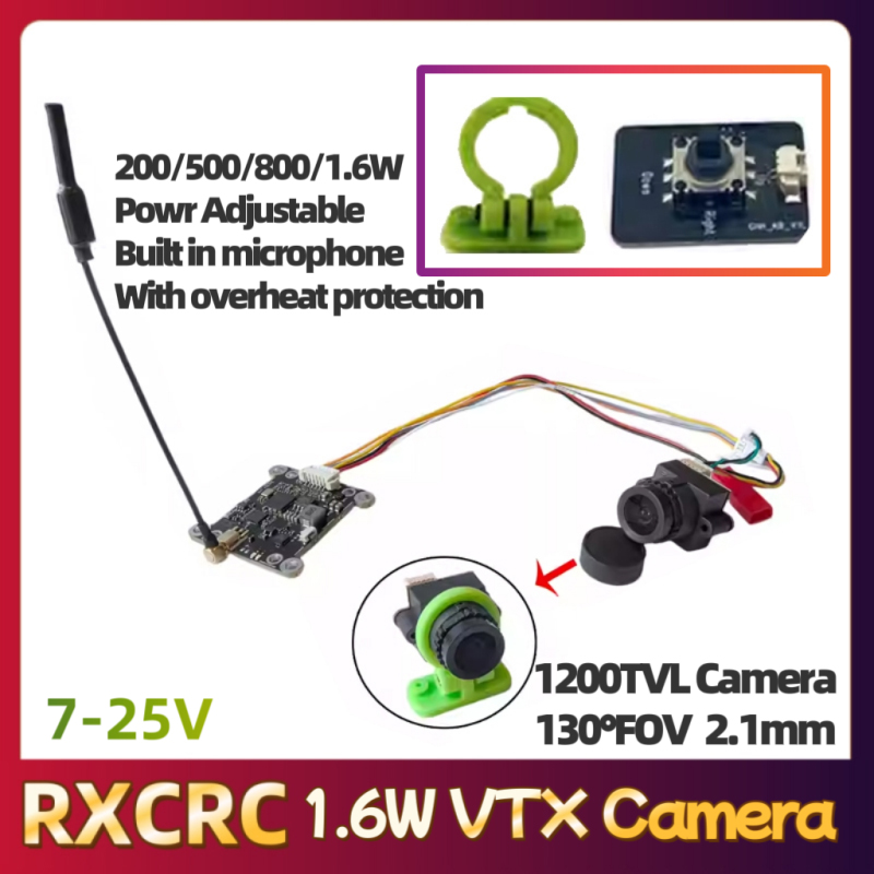 RXCRC 5.8G وحدة 48CH 1.6W VTX  - مراجعة Drone Rc With Camera وسعره