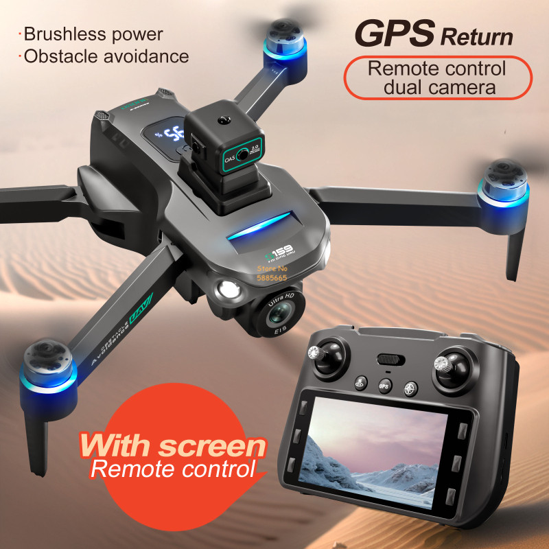 8K كاميرا مزدوجة 5G WIFI FPV ا - مراجعة Drone Rc Harness وسعره