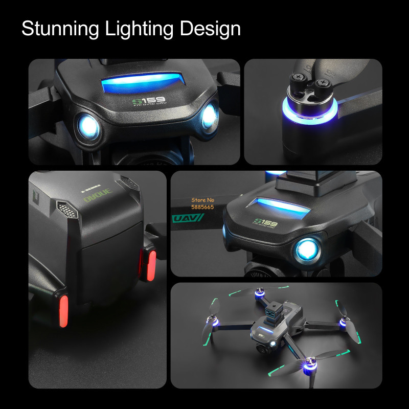 8K كاميرا مزدوجة 5G WIFI FPV ا - مراجعة Drone Rc Harness وسعره