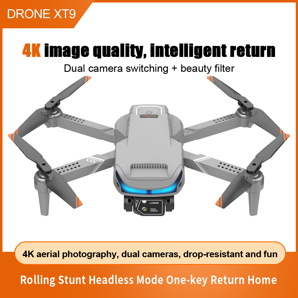 طائرة بدون طيار احترافية بنظام - مراجعة Drone Rc Xt9 وسعره