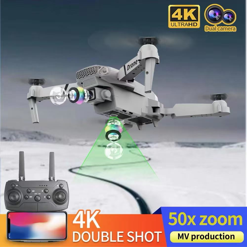 طائرة بدون طيار احترافية E88 4 - مراجعة Drone E88Pro Rc 4K وسعره