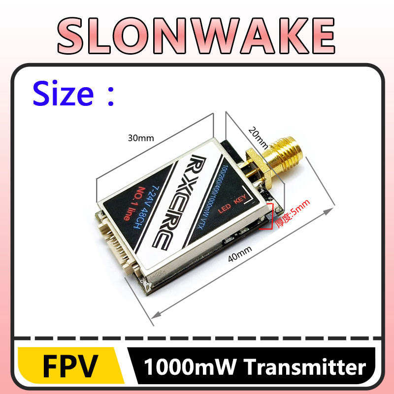 جهاز إرسال فيديو SLONWAKE 5.8G - مراجعة Drone Rc With Camera وسعره