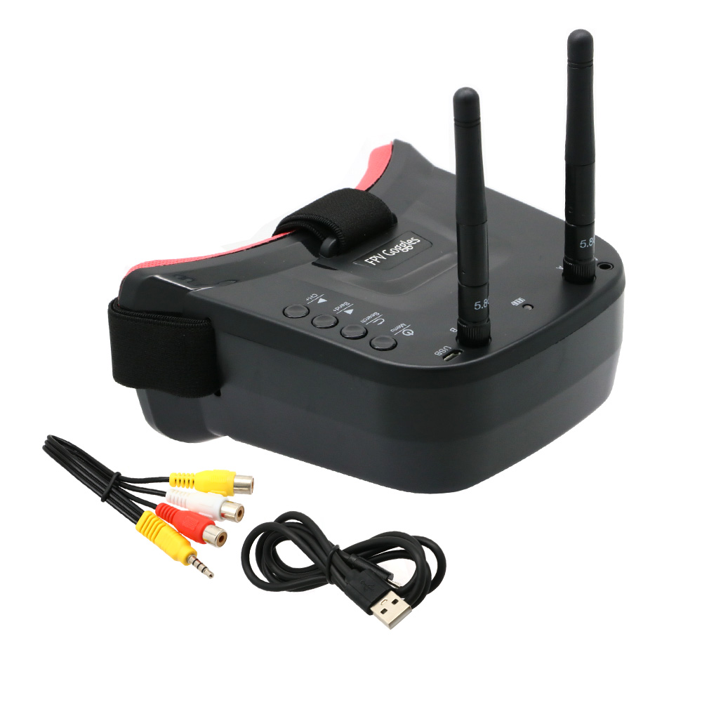 هوائيات مزدوجة نظارات FPV ، سم - مراجعة Fpv Goggles Headset وسعره