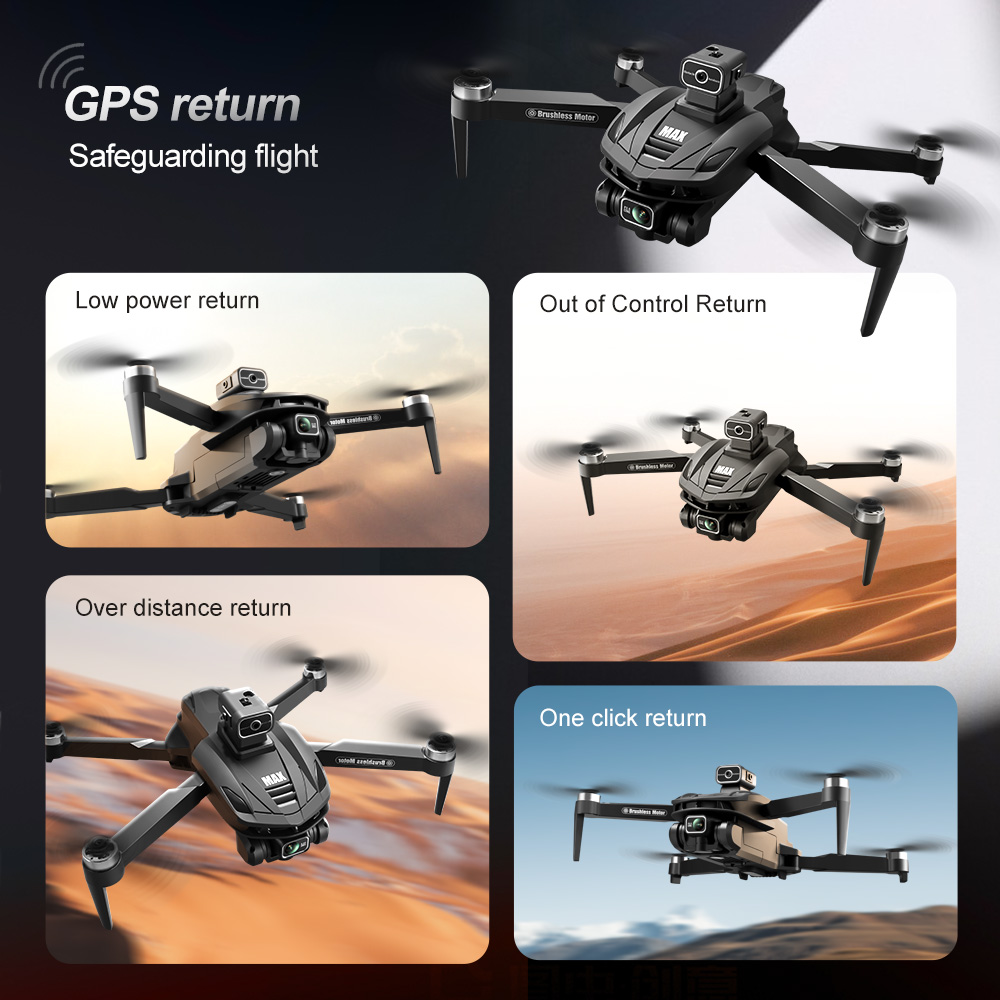 V168 PRO Max GPS Drone 8K Prof - مراجعة Drone E88Pro Rc 4K وسعره