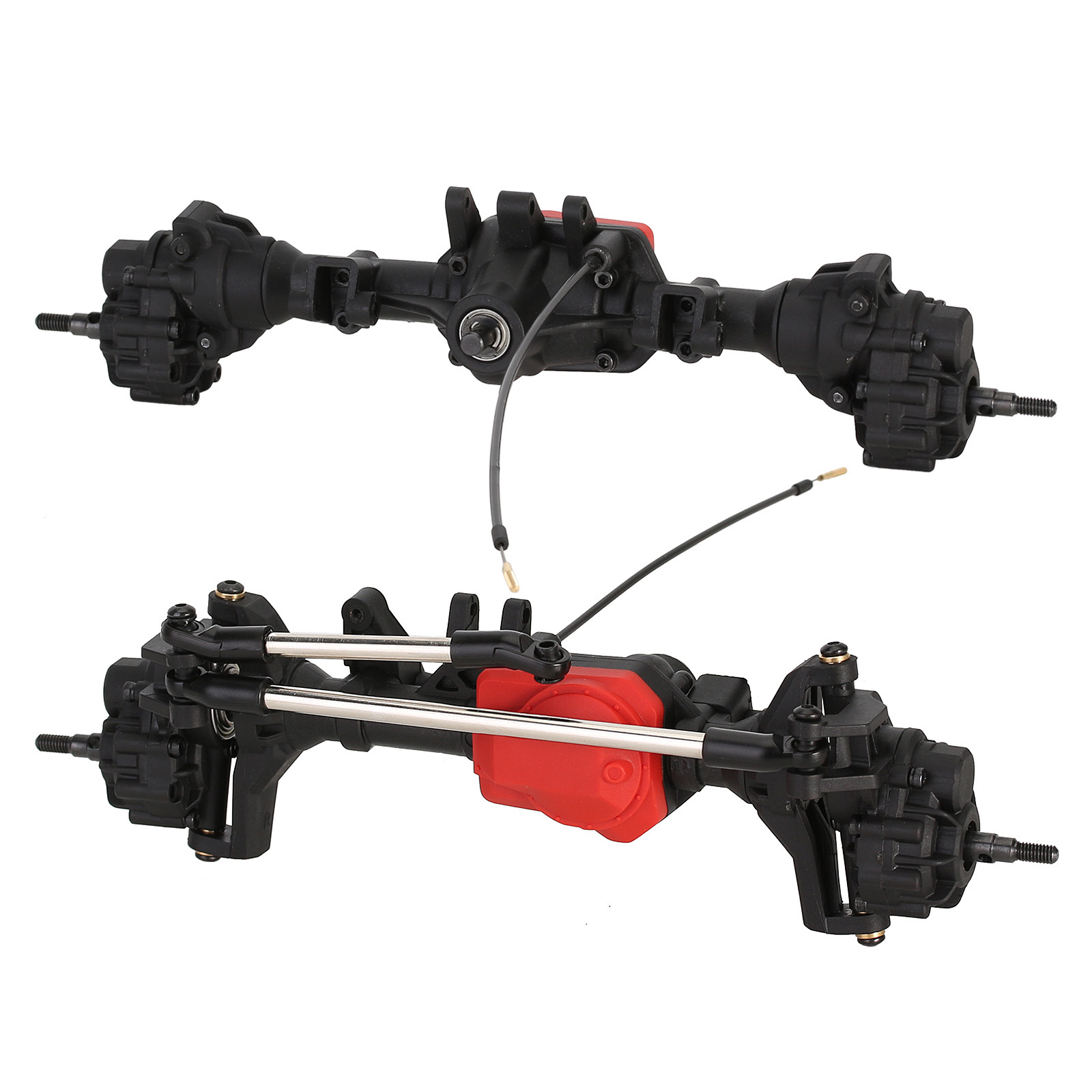 محور بورتال مع دفرنس لسيارة RC - مراجعة Rc Crawler Axle Parts وسعره
