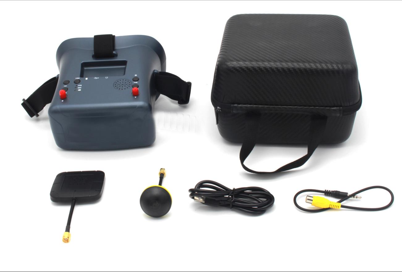 نظارات FPV طراز EV800D بتردد 5 - مراجعة Fpv Goggles Headset وسعره