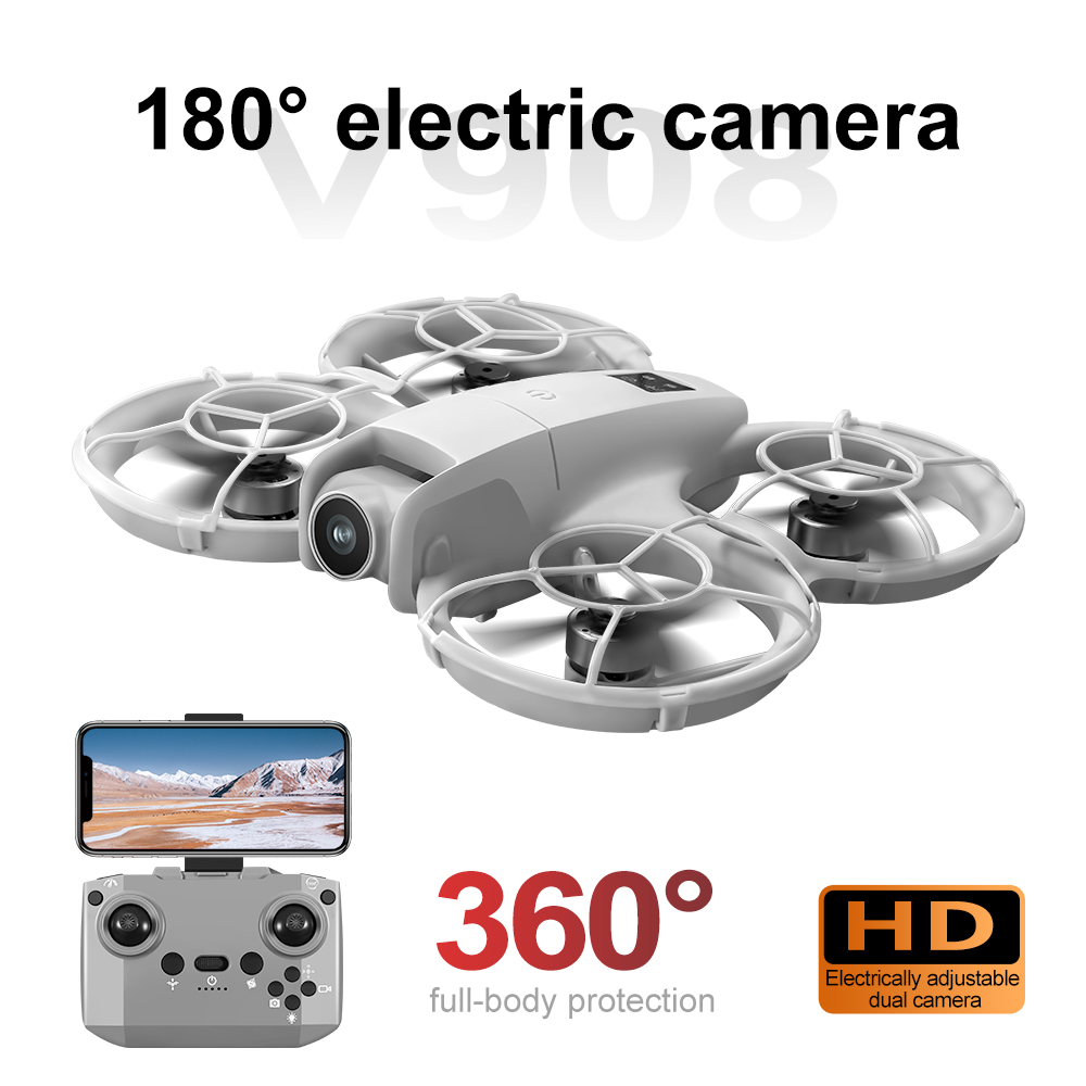 طائرة لينوفو V908 رباعية المرا - مراجعة Drone E88Pro Rc 4K وسعره