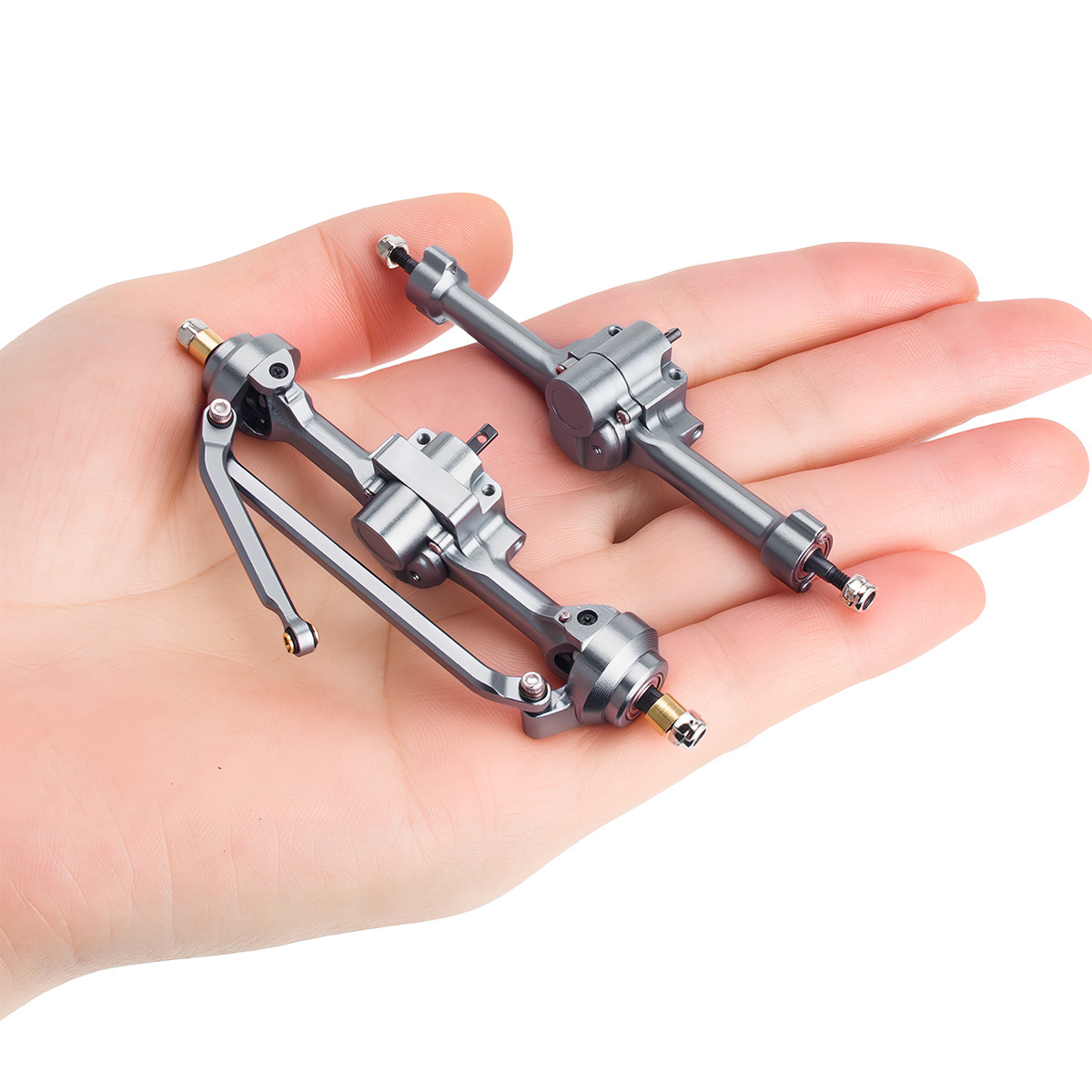 مجموعة محاور أمامية وخلفية من  - مراجعة Rc Crawler Axle Parts وسعره