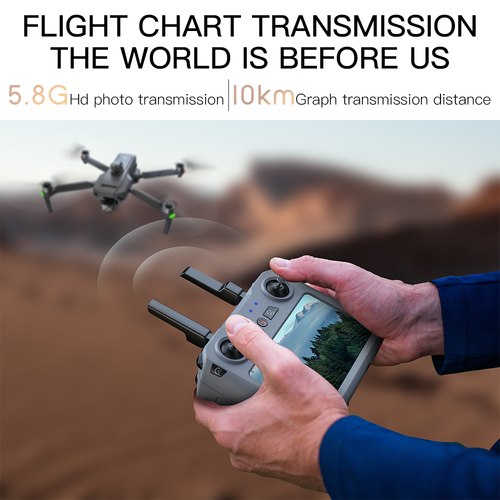 طائرة بدون طيار Teeggi SG909 M - مراجعة Drone Rc Harness وسعره