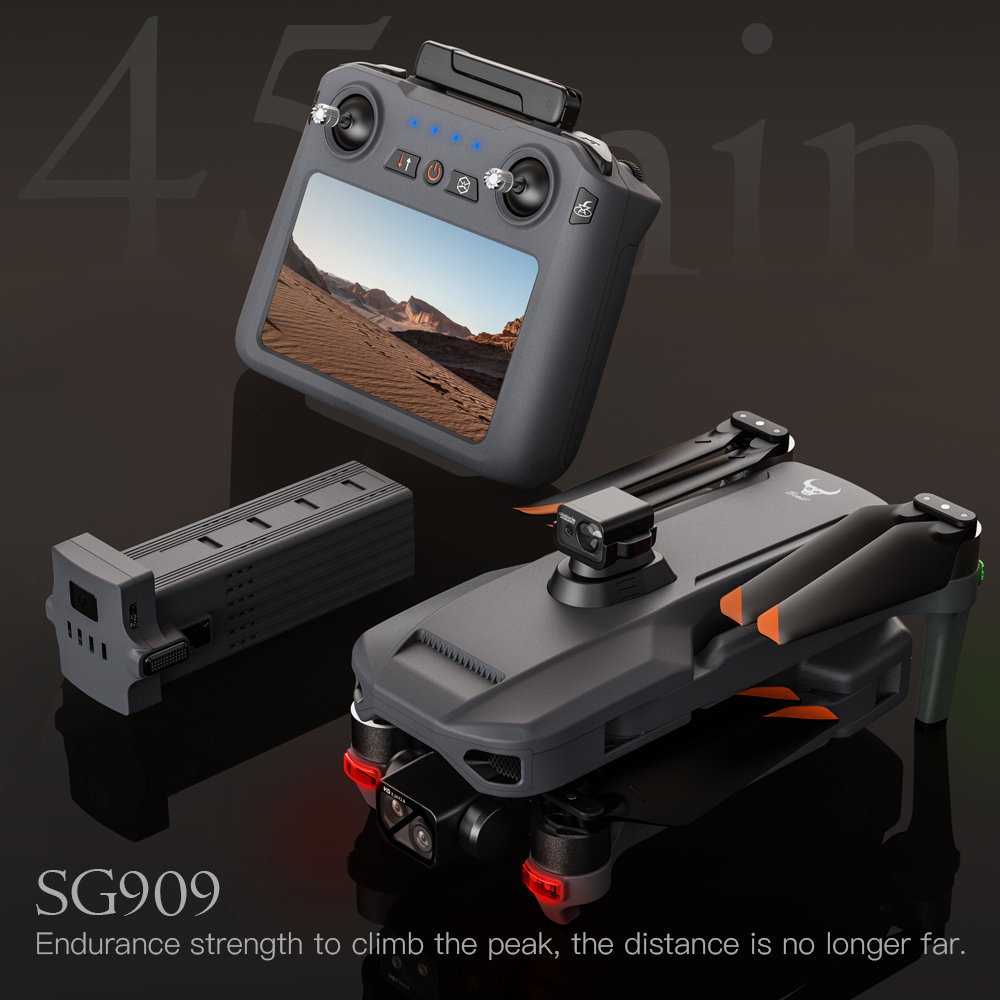 طائرة بدون طيار Teeggi SG909 M - مراجعة Drone Rc Harness وسعره
