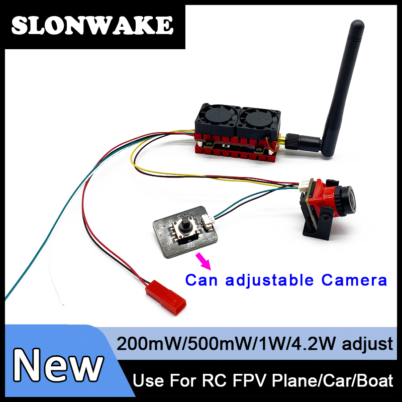 جهاز إرسال SLONWAKE 5.8G 48CH  - مراجعة Fpv Goggles Headset وسعره