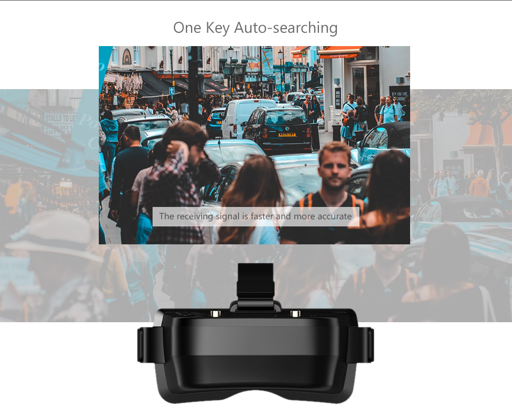 جهاز إرسال SLONWAKE 5.8G 48CH  - مراجعة Fpv Goggles Headset وسعره