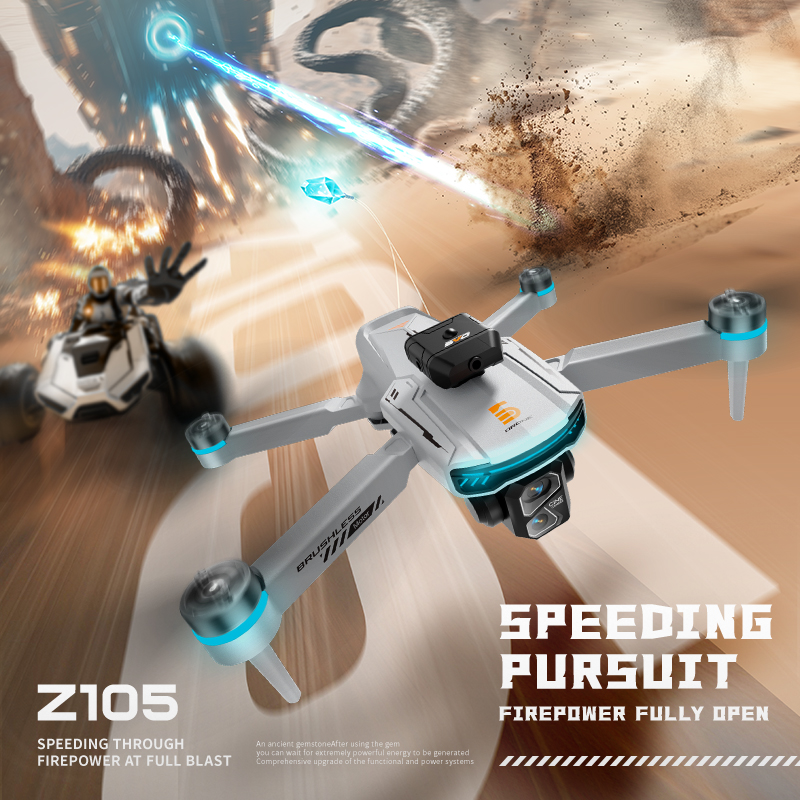 جديد Z105 RC الطائرة بدون طيار - مراجعة Drone Rc Game وسعره