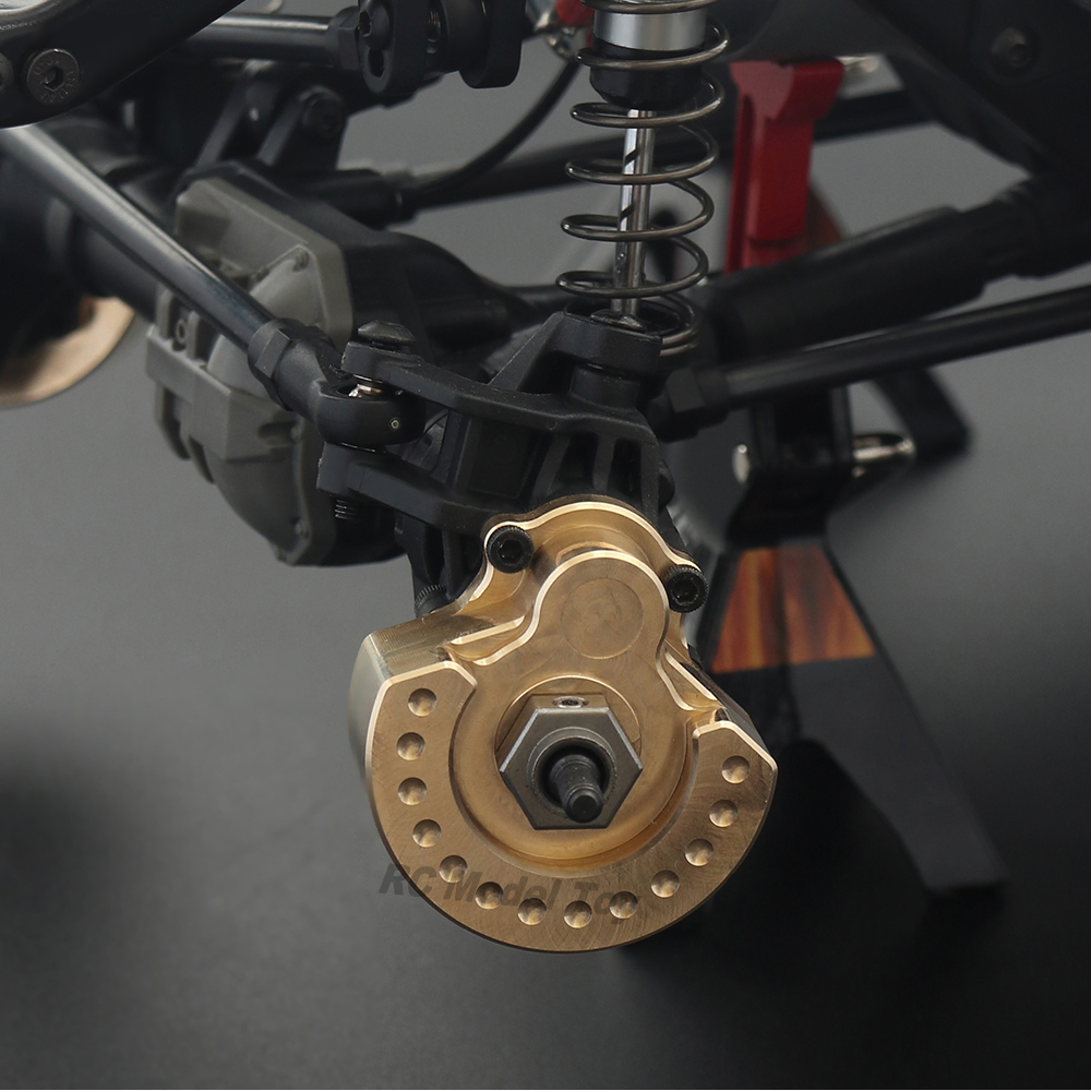 1/10 RC الزاحف الثقيلة النحاس  - مراجعة Rc Crawler Axle Parts وسعره