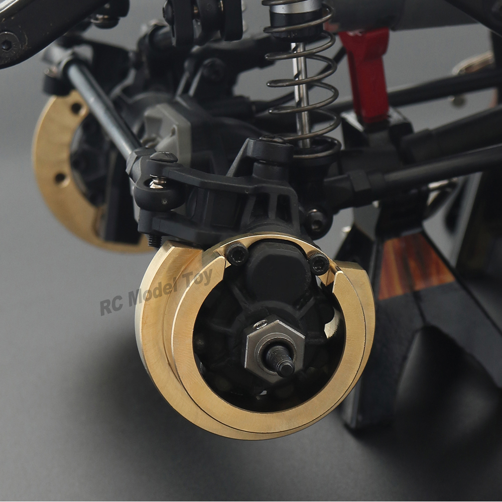 1/10 RC الزاحف الثقيلة النحاس  - مراجعة Rc Crawler Axle Parts وسعره
