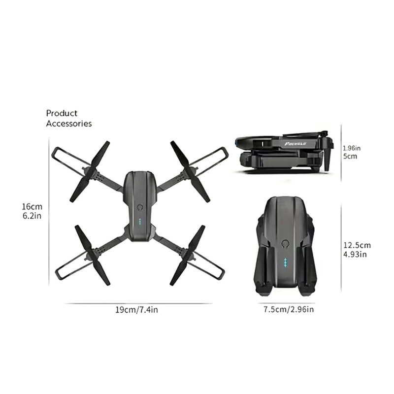 طائرة بدون طيار FACEGLE UAV E9 - مراجعة Drone Rc Ufo وسعره