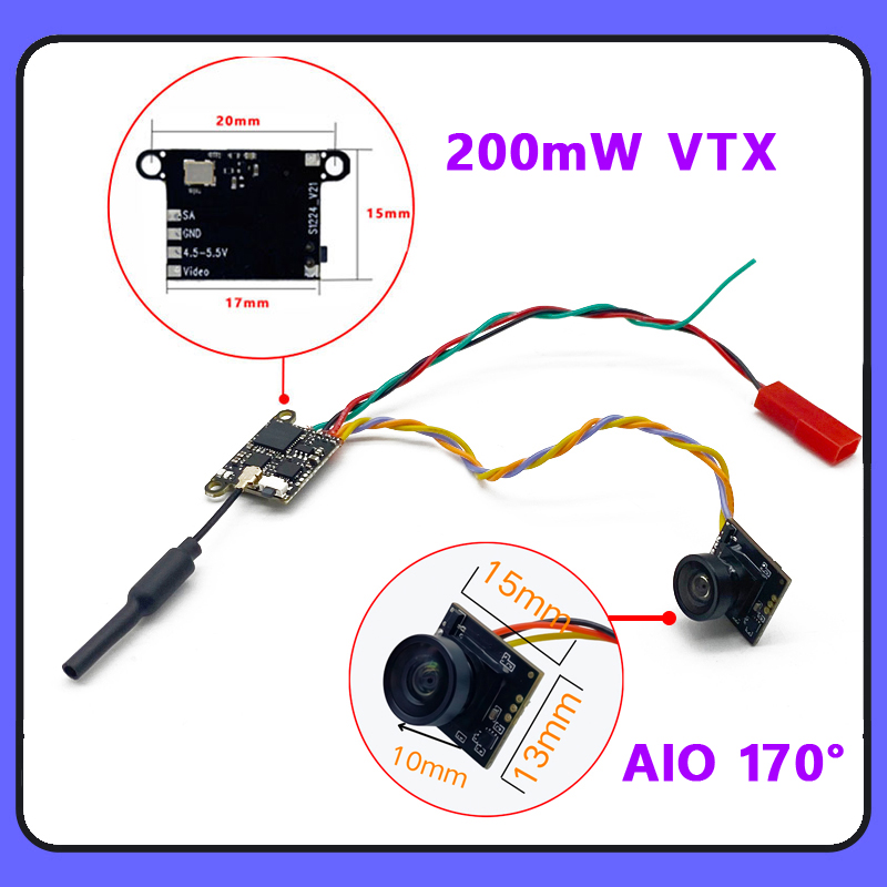 كاميرا SLONWAKE 5.8G 1200TVL F - مراجعة Drone Rc With Camera وسعره
