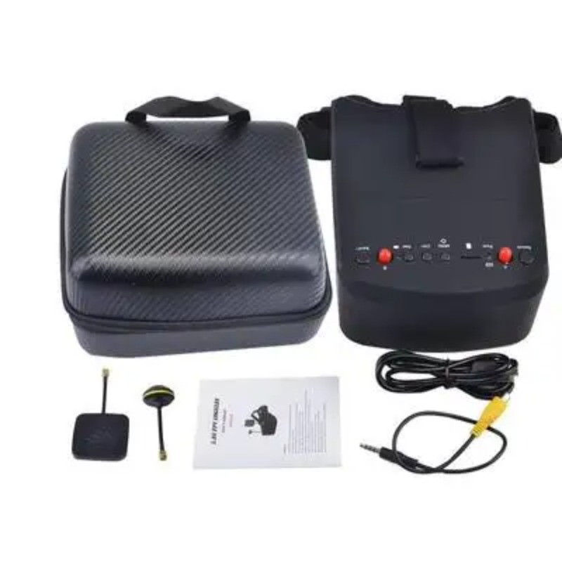 نظارات FPV احترافية 9IMOD LS-8 - مراجعة Fpv Goggles Headset وسعره