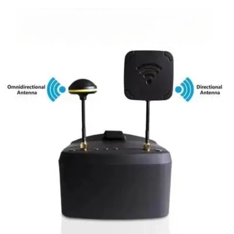 نظارات FPV احترافية 9IMOD LS-8 - مراجعة Fpv Goggles Headset وسعره
