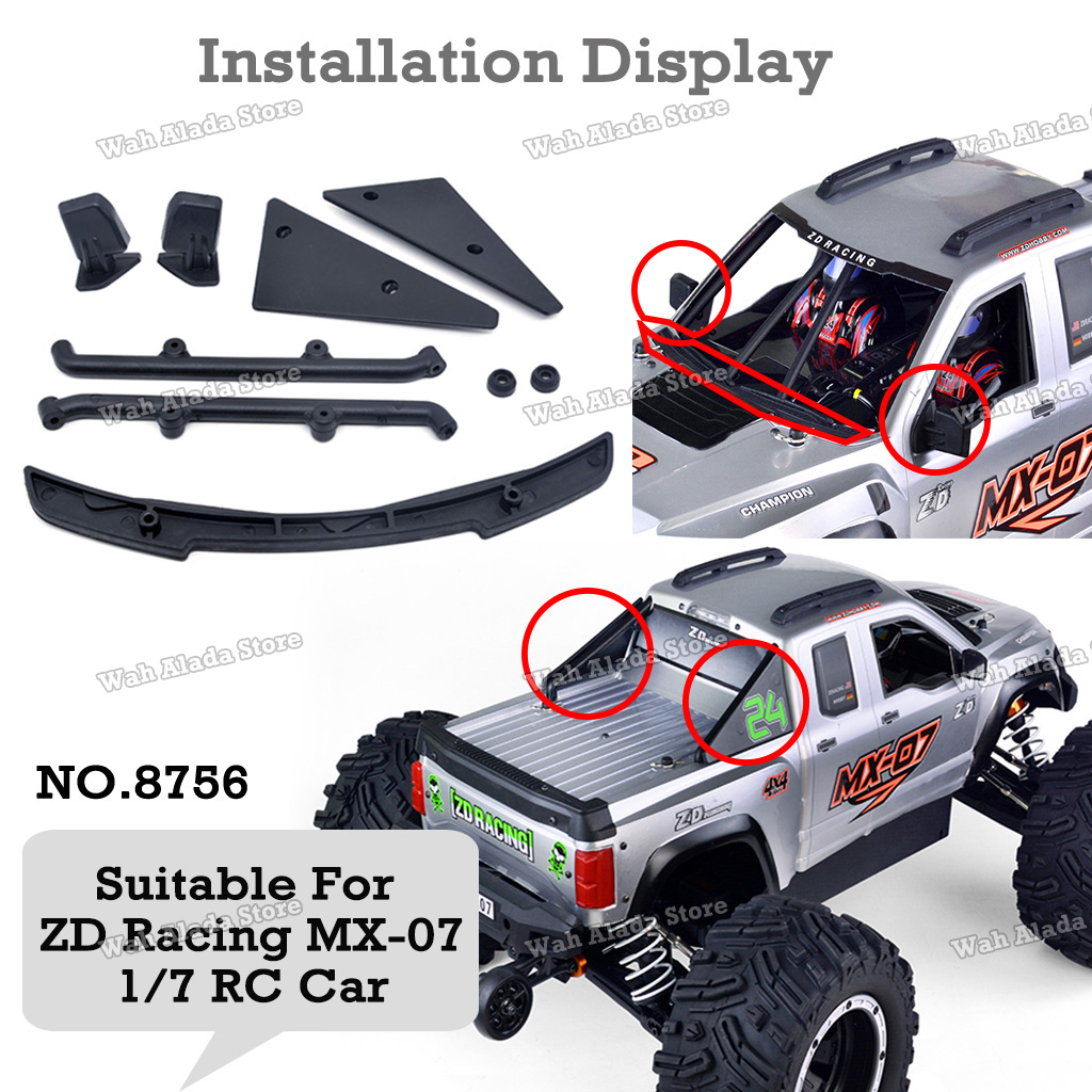 قطع غيار حماية هيكل السيارة ZD - مراجعة Rc Car Body Shell وسعره