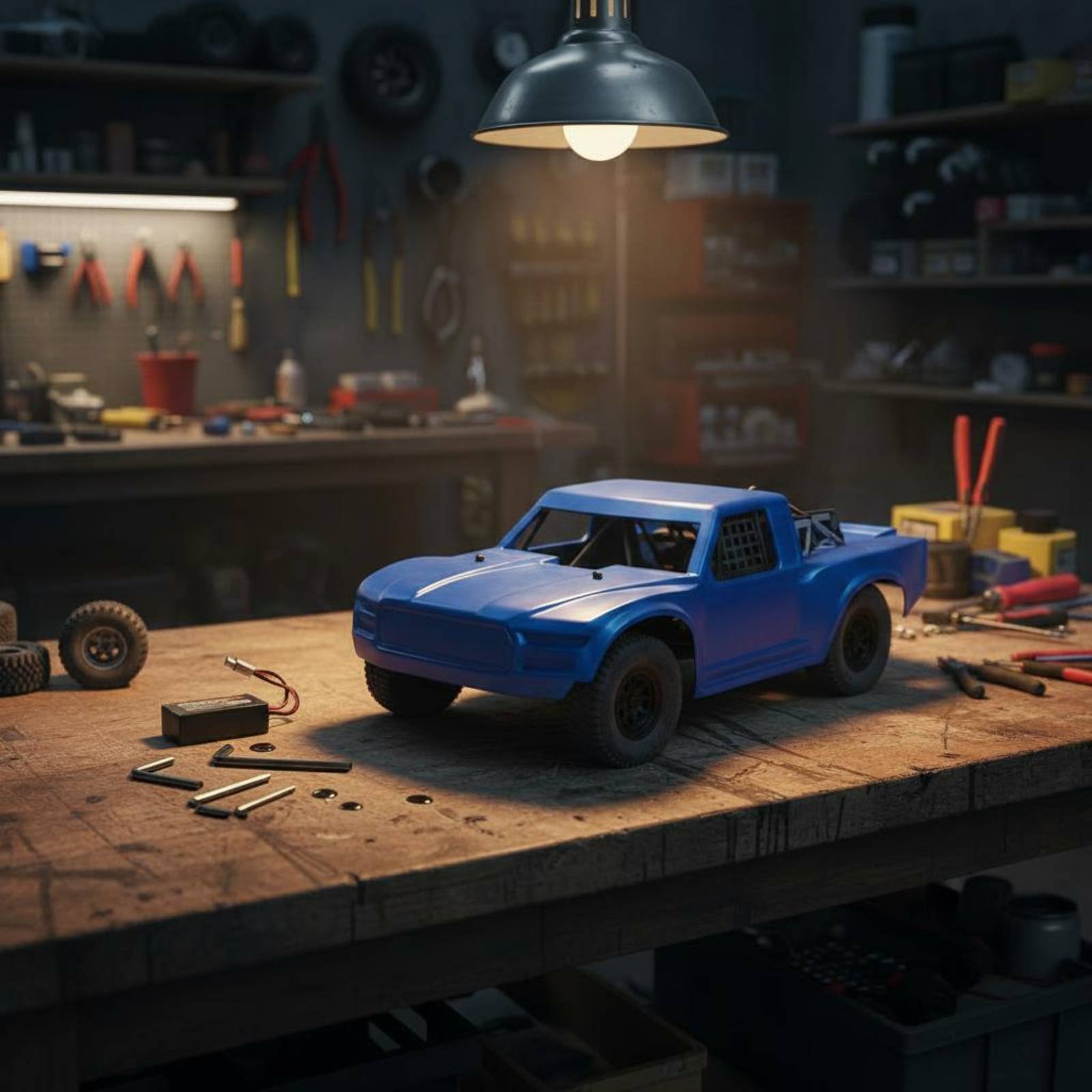 هيكل شاحنة تحكم عن بعد بمقياس  - مراجعة Rc Car Body Shell وسعره