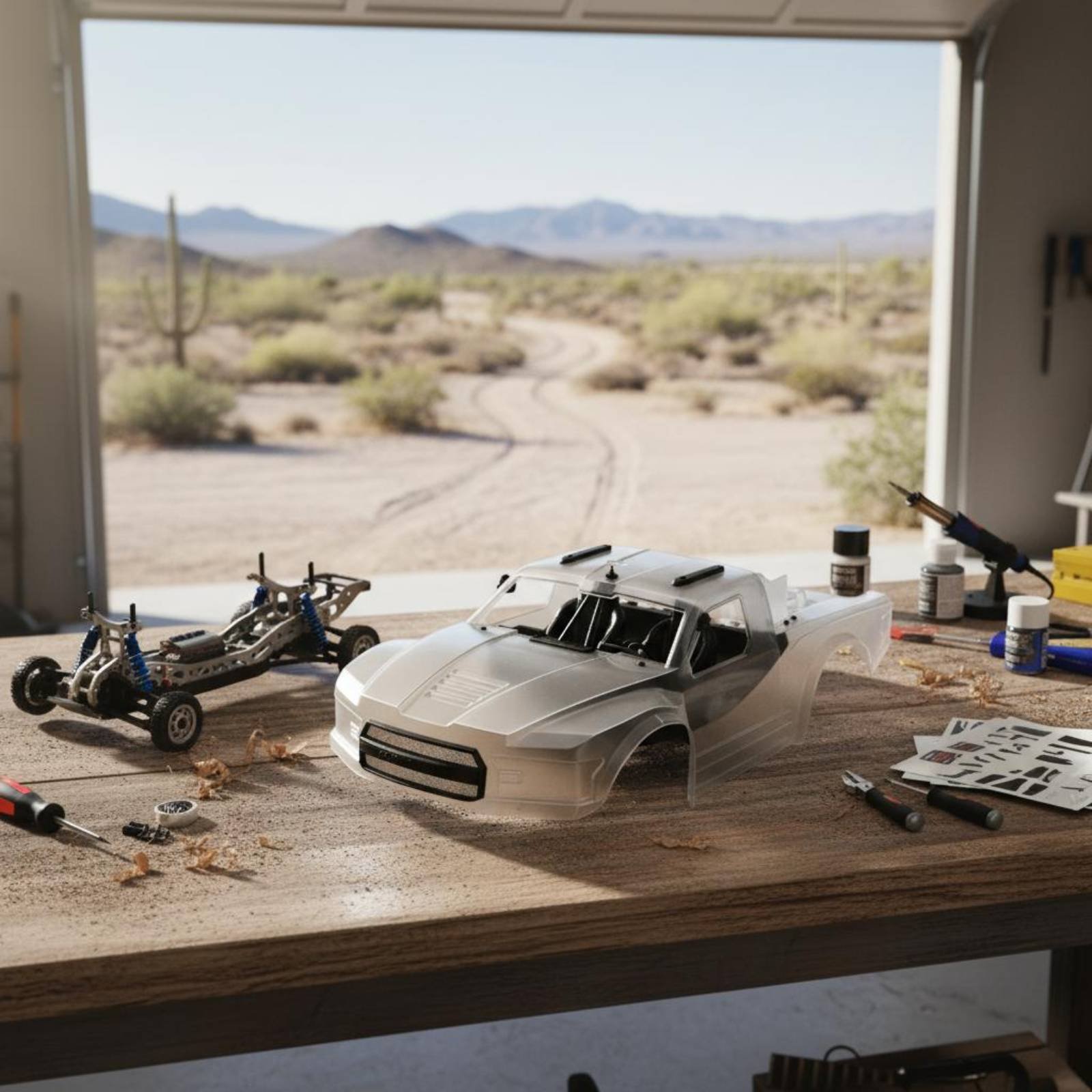 هيكل شاحنة تحكم عن بعد بمقياس  - مراجعة Rc Car Body Shell وسعره