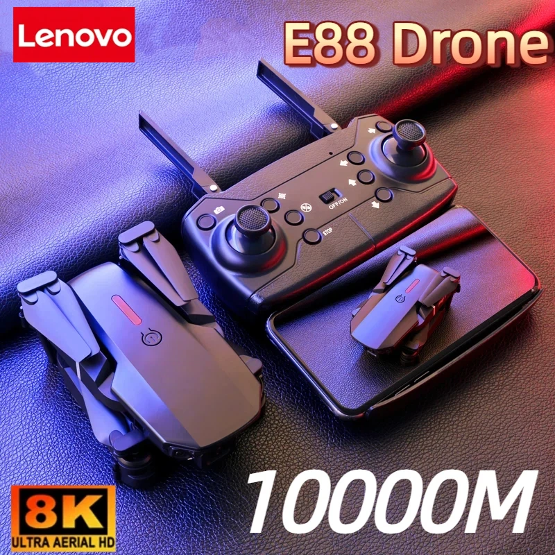 لينوفو جديد E88 Pro WIFI FPV ا - مراجعة Drone E88 Rc Quadcopter وسعره