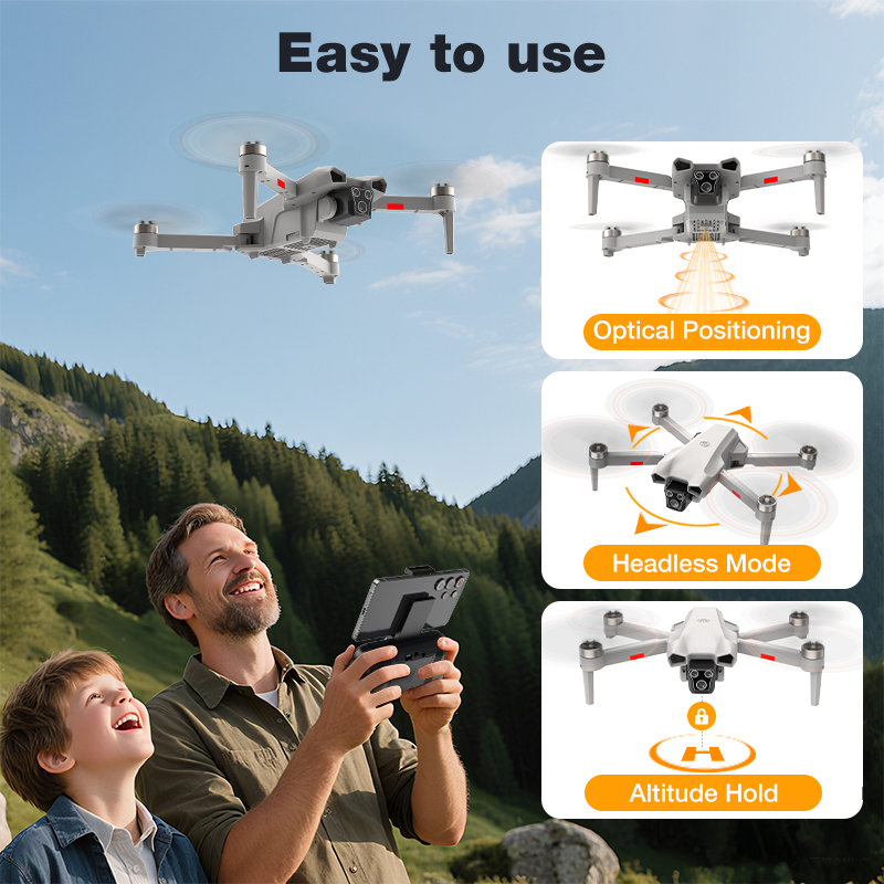 طائرة بدون طيار L017 Pro جديدة - مراجعة Gps Module Drone وسعره