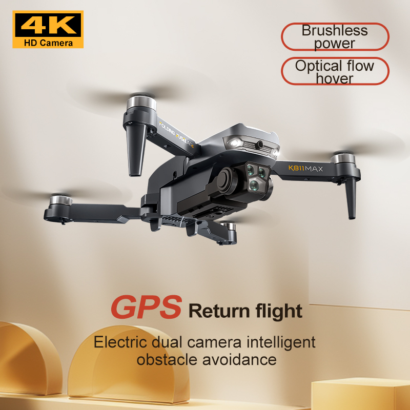طائرة بدون طيار K811MAX Quadco - مراجعة Gps Module Drone وسعره